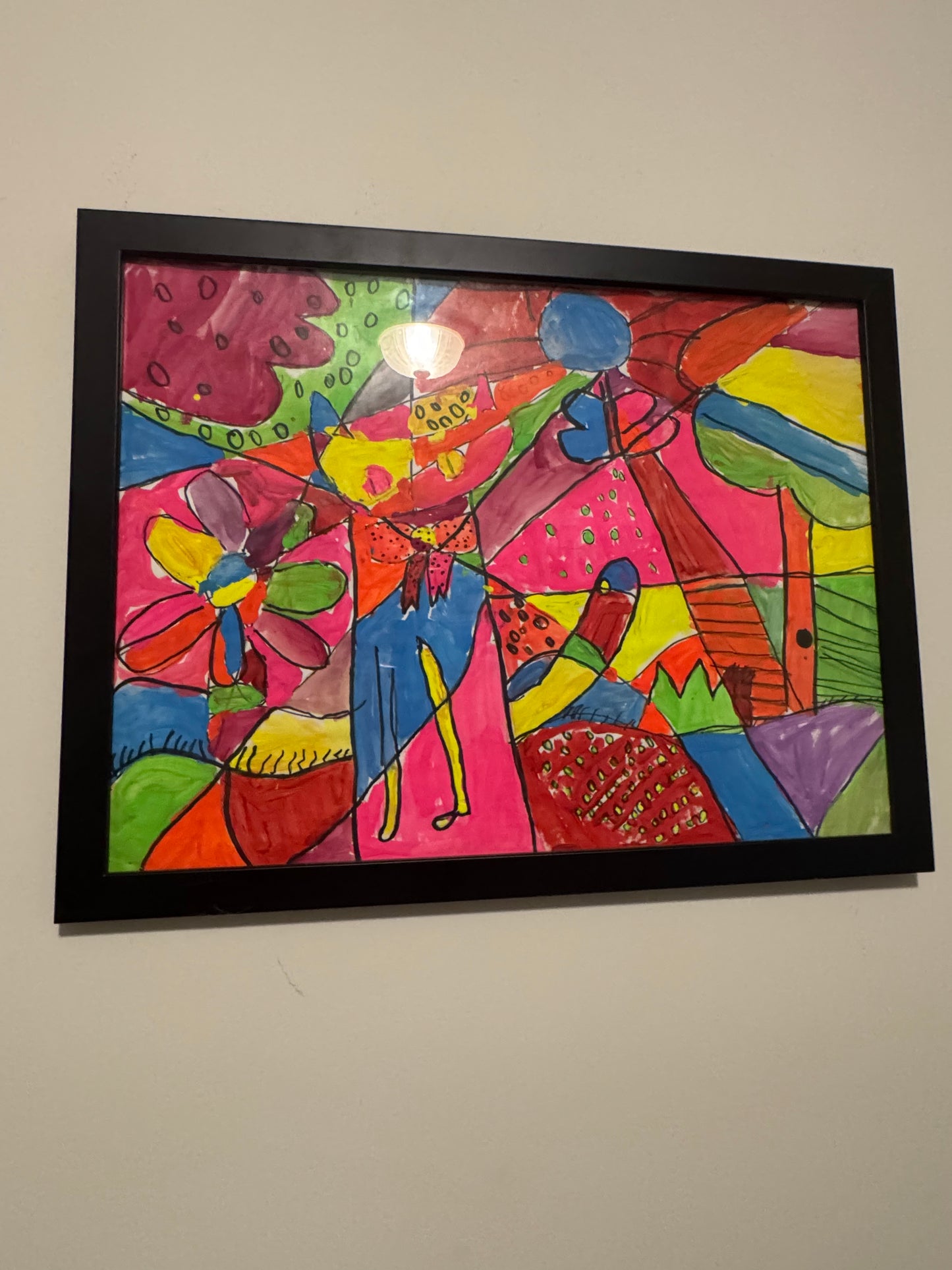 Colorful cat